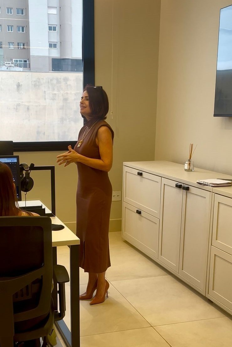 Palestra no escritório